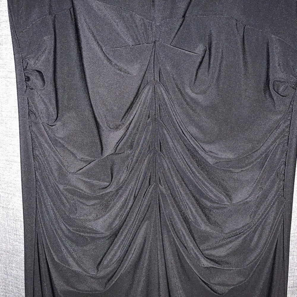 🆕 Torrid black lace surplice bodycon dress size 1 - Picture 6 of 10